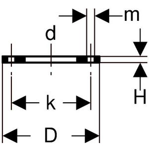 Polyethyleen (PE) losse flens gecoat met kunststof 110mm