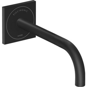 AXOR Uno elektronische wandkraan 220mm mat zwart
