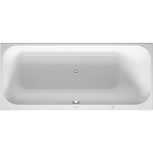 Whirlbad Happy D.2 1700x750mm inbouw ,rugsteun R Syst. Air,