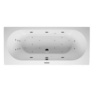 Whirlpool Carolina Rihopool 180x80cm systeem JOY rechts hoogglans wit