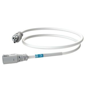 Koppelsnoer AW 3m 3G1,5 wit Eca VVE=20