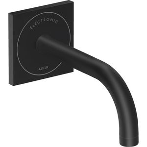 AXOR Uno elektronische wandkraan 165mm mat zwart