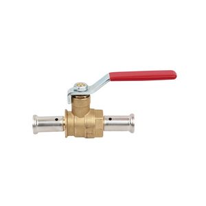 Kogelafsluiter BAP-H 2x persaansluiting 16mm met handvat