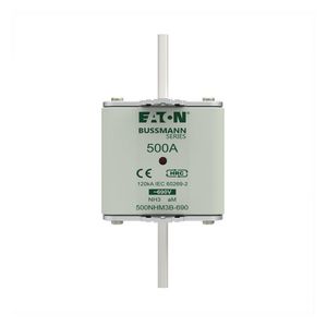 Zekering laagsp. 500A AC 690V NH3 aM dubbele melder VVE=3