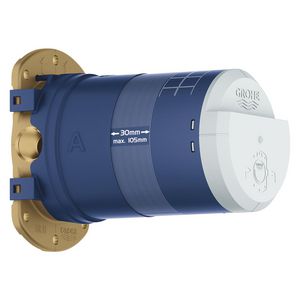 Rainshower inbouwbox 1/2" ecojoy waterbesparend 9,5l/min. tbv hoofddouche