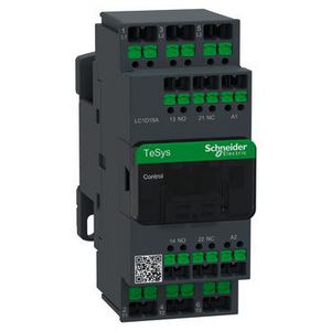 Contactor TeSys Deca 18A 440V 3P AC3 Spoel 110V AC snap-in