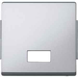 Wisselwip rechthoekig symboolvenster Aluminium IP44 Aquadesign