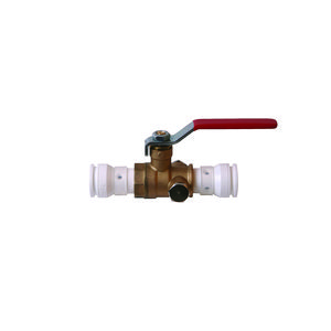 Kogelafsluiter BAP-SK 2x insteek 16mm met handvat