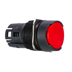 Drukknop Ø16mm Rood