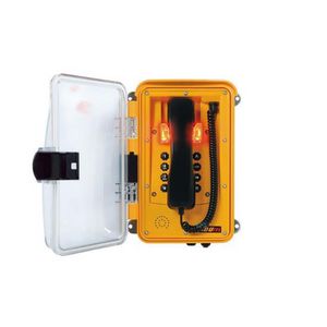Weerbestendige telefoon indutel-led ul met visuele melder