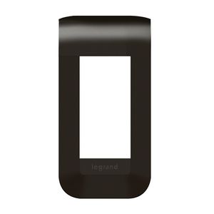 Afdekraam 1 module mat zwart Mosaic VVE=10