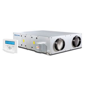 Decentrale wtw-unit WTU-1500-EC-IE extra geisoleerd EC motoren incl. Regin regeling