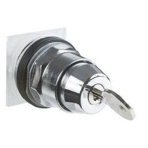 Sleutelschakelaar 30mm 2 standen Sleutel E10 Harmony 9001K