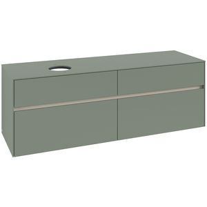 Wastafelonderkast Collaro 1600x548x500mm Soft Green C050B0AF