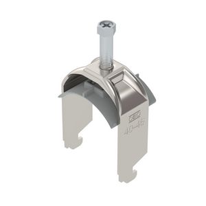 Beugelklem 2056 40-46mm rvs A2 1.4301 blank VVE=25