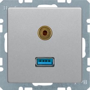 USB/audio 35mm mini-Jack wcd berker Q.1/Q.3/Q.7 alulook
