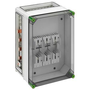 Zekeringenbehuizing NH-railkast IP65 04311501