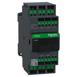 Contactor TeSys Deca 18A 440V 3P AC3 48-130V AC/DC snap-in
