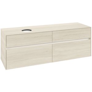 Wastafelonderkast Collaro 1600x548x500mm White Oak C050B0AA