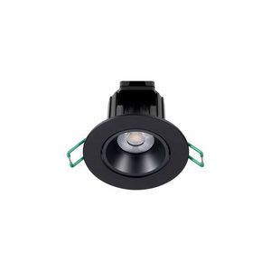 Downlight START SPOT ALU 760lm 3CCT dim IP44 zwart