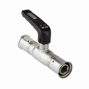 Kogelafsluiter BAP-FFV 2X persaansluiting 16mm met handvat