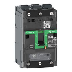 Vermogenschakelaar NSXm160B 25kA AC 3P 100A TMD ComPact