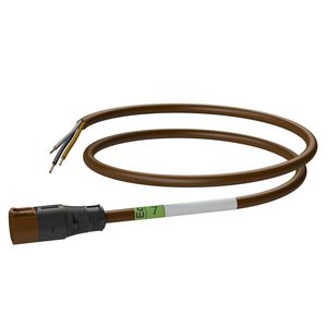 Patchkabel Male-open 7m 3x1,5 bruin Eca VVE=10