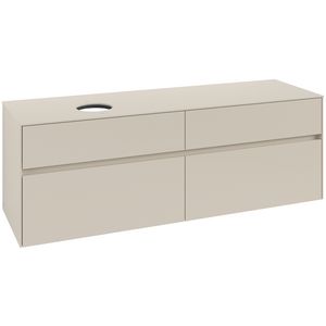 Wastafelonderkast Collaro 1600x548x500mm Cashmere Grey C05000VN