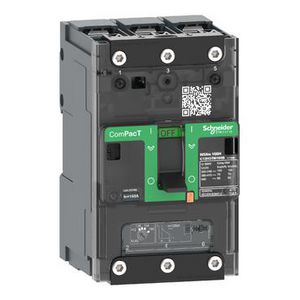 Vermogenschakelaar NSXm160B 25kA AC 3P 100A TMD ComPact