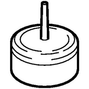 Polyethyleen (PE) eindlaskap verlengd 160mm