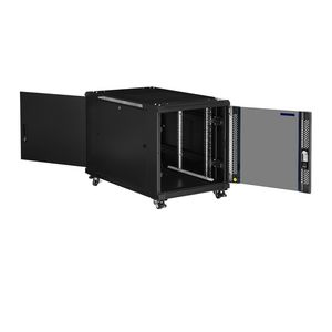 Patchkast 19" D800xB600x18HU rook-glazen Deur