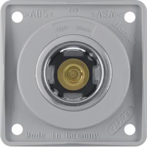 Wandcontactdoos 12V 20A berker Integro grijs