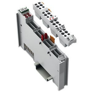 4-kanaals analoge ingang DC +/-10V Single ended lichtgrijs