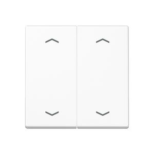 Wip alp. wit met pijl voor KNX F10 tast 2voudig A500