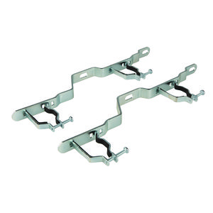 SET VAN 2 OPHANGBEUGELS+ISOLATIE VOOR COLLECTOREN-210MM