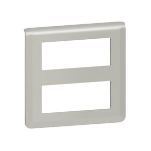 Afdekraam 2x5 module Aluminiumhorizontaal Mosaic