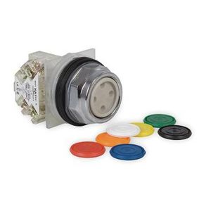 Drukknop Verzonken Terugverend Ø30mm 1NO 7 Harmony 9001K