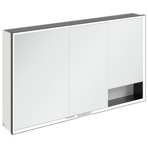 Opbouw Spiegelkast My View+ 1300x750x168mm Brilliant White