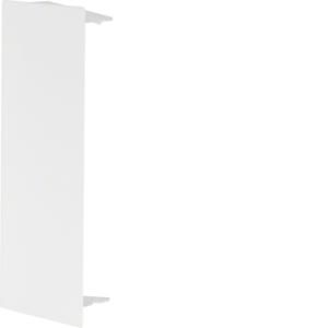 Eindplaat voor goot 60x150mm LFS verkeerswit