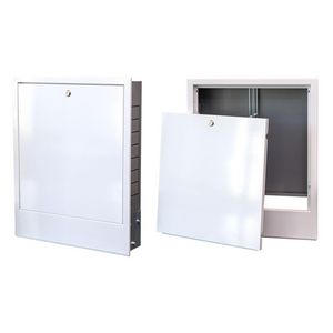 Inbouwverdelerkast RAL9003 interne breedte 455mm