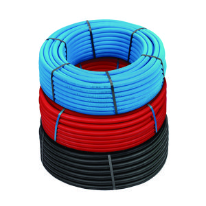 Rol a 100m. Losse mantelbuis rood voor 14x2, 16x2 en 18x2 VVE=24