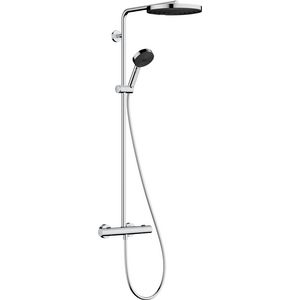 Showerpipe 260 1 straalsoort EcoSmart met thermostaat handdouche 3 straalsoorten chroom Pulsify Puro