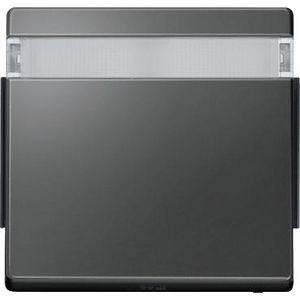Wisselwip met informatieveld-Antraciet-IP44-Aquadesign