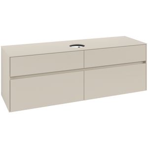 Wastafelonderkast Collaro 1600x548x500mm Cashmere Grey C049B0VN