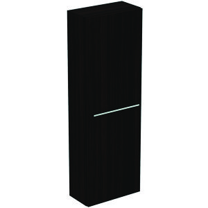 Kolomkast halfhoog LIFE-S 120x40cm 2x deur coffee donker eiken