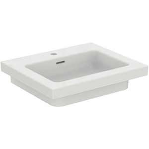 Vanity Wastafel 610x510x150mm 1 kraangat overl gl wit ip extra