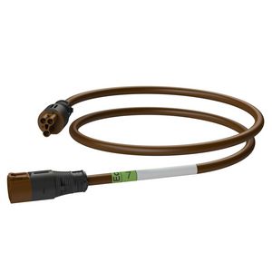 Koppelsnoer AW 7m 3x1,5 bruin Eca VVE=10