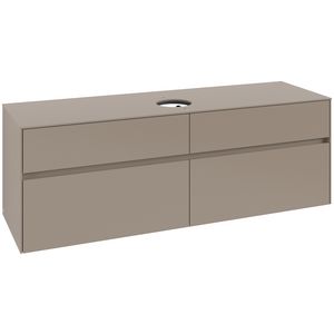 Wastafelonderkast Collaro 1600x548x500mm Taupe C049B0VM