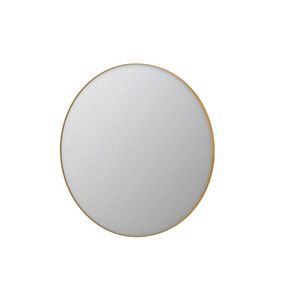 Spiegel SP15 rond verzonken in alu kader Ø1200mm mat goud