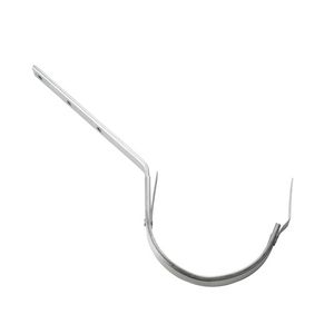 Mastgootbeugel M280 zink ommanteld 45° klang/klang 25x6mm